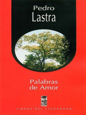 cover image of Palabras de amor